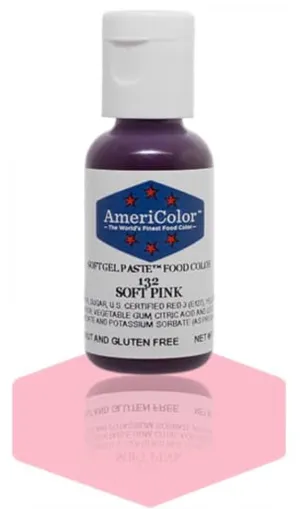 132-Soft Pink AmeriColor Softgel Paste Food Color