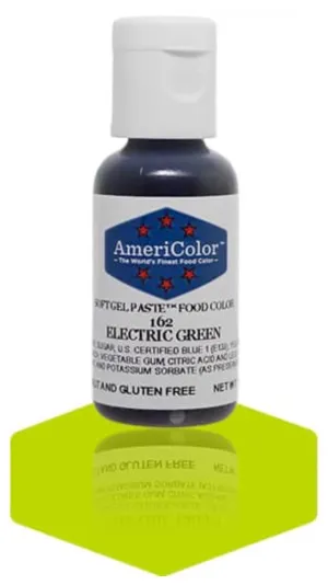 162-Electric Green Americolor Softgel Food Color