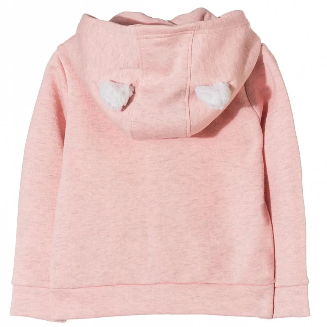 5.10.15 Front Button Pink Hoodie 633