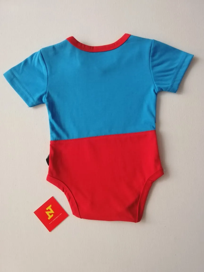 B6(SB04)- SuperMan Bodysuit