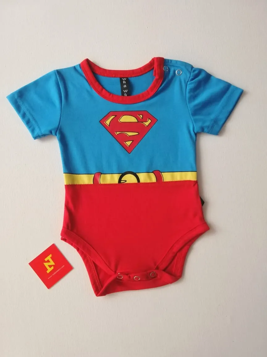 B6(SB04)- SuperMan Bodysuit