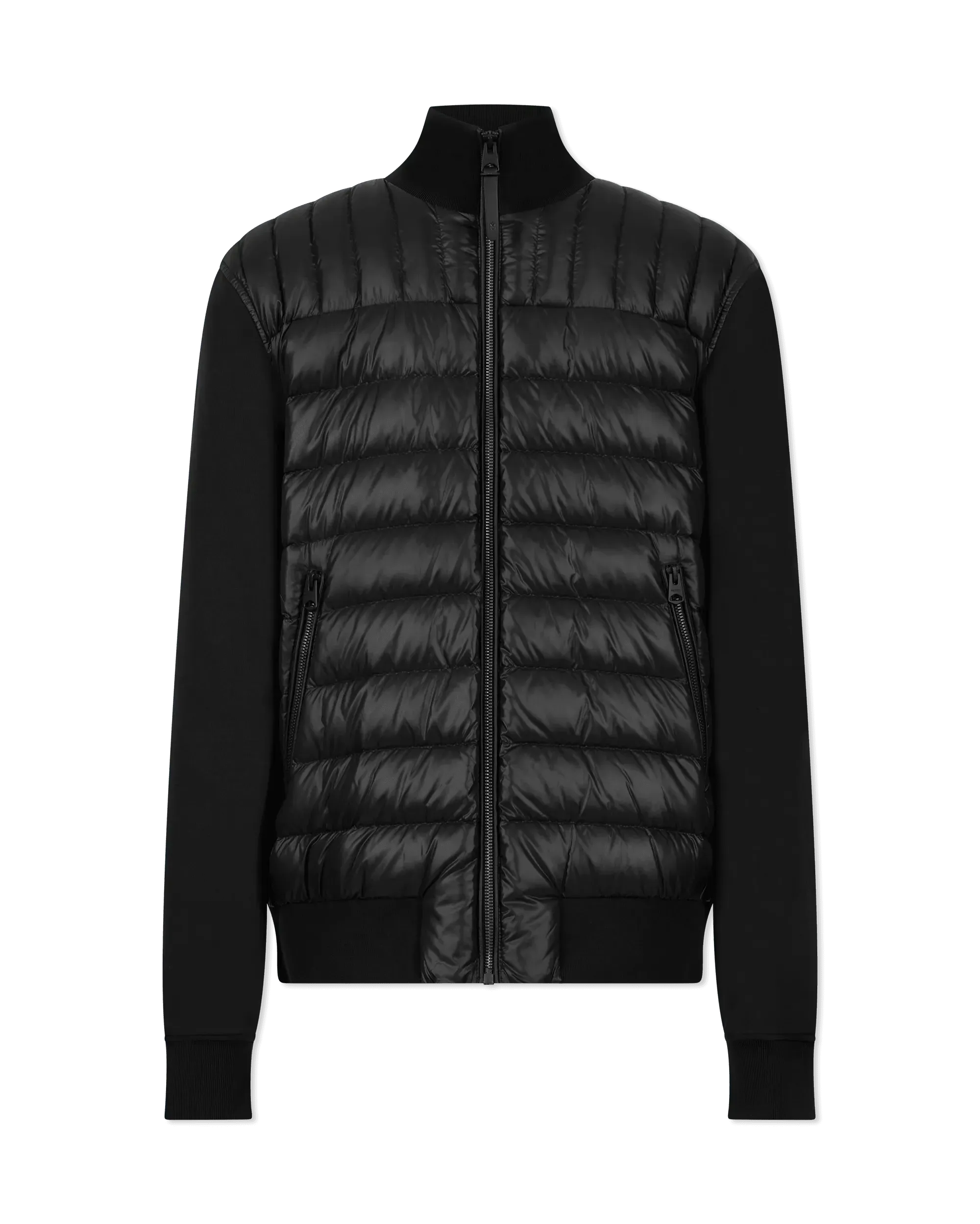 Collin-R Nano Down Mixed Media Bomber Jacket