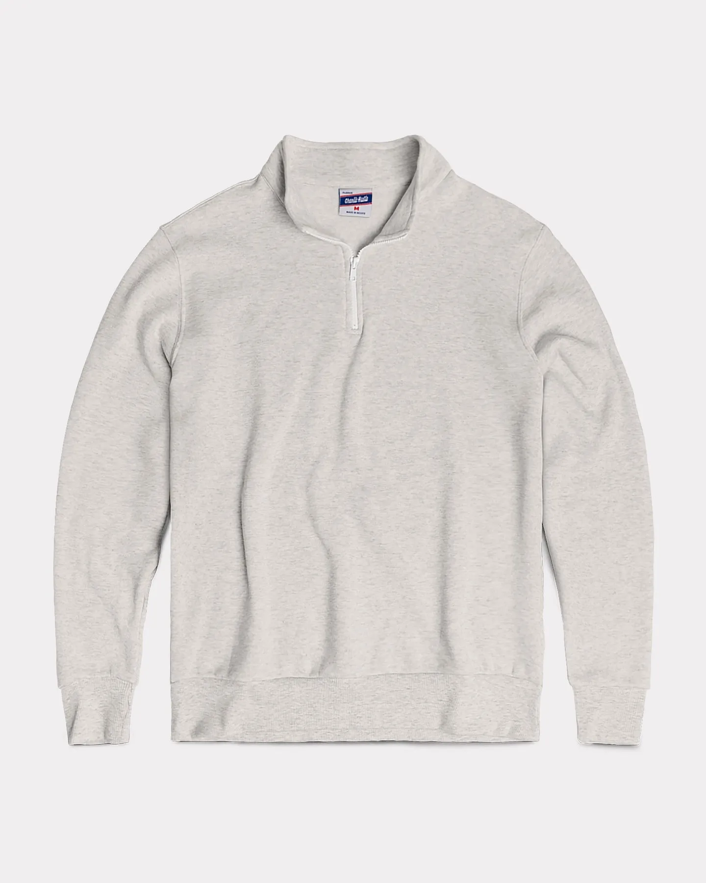 Essential Ash Grey Quarter Zip