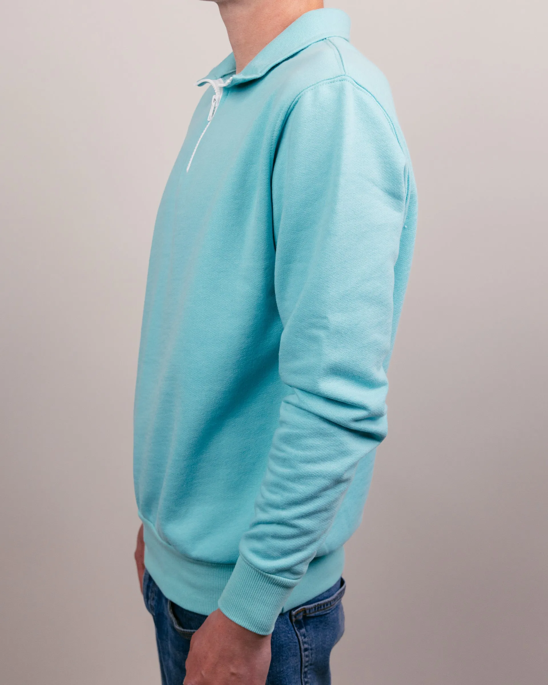 Essential Teal Quarter Zip