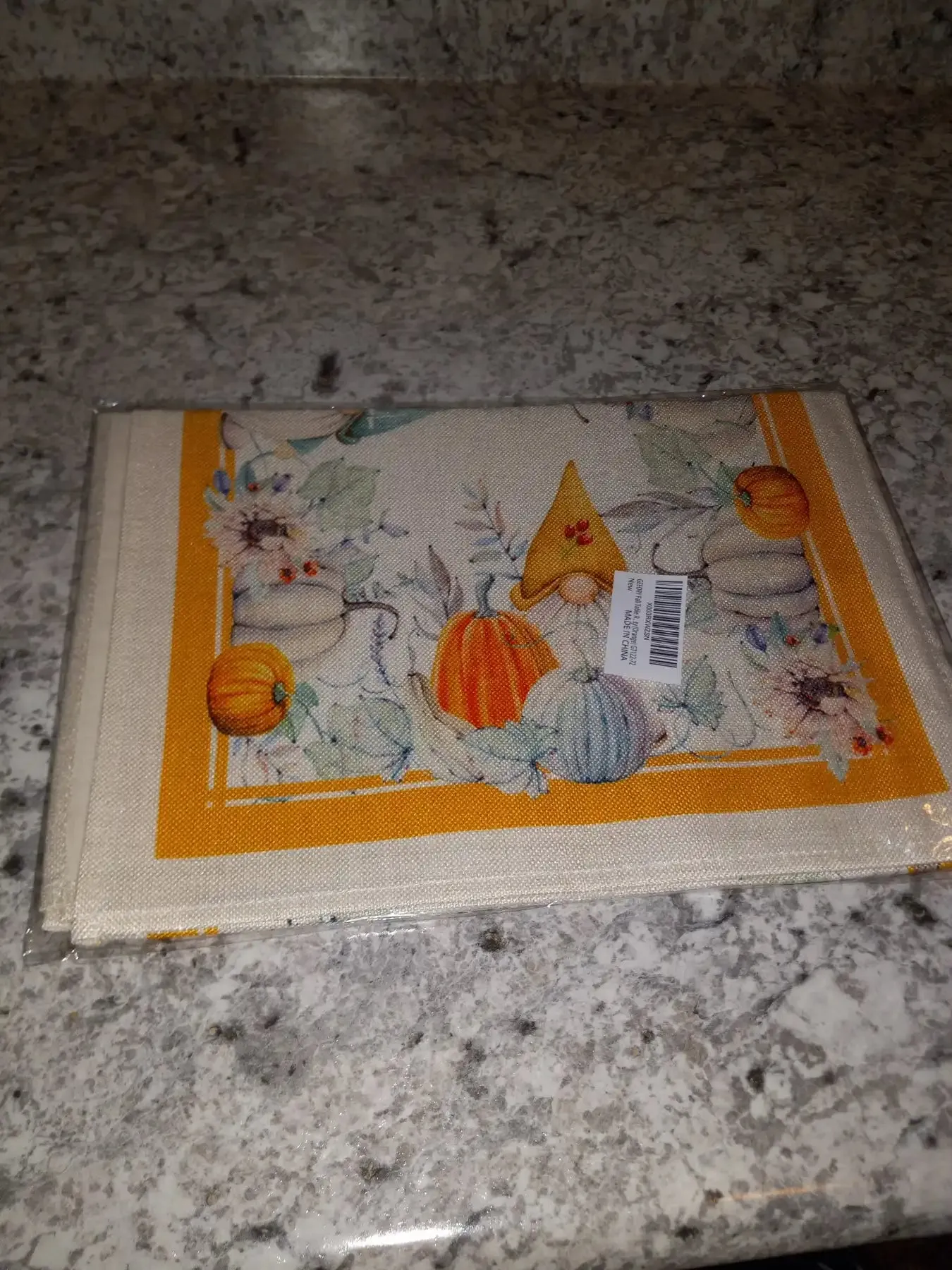 Gnome Fall Table Runner