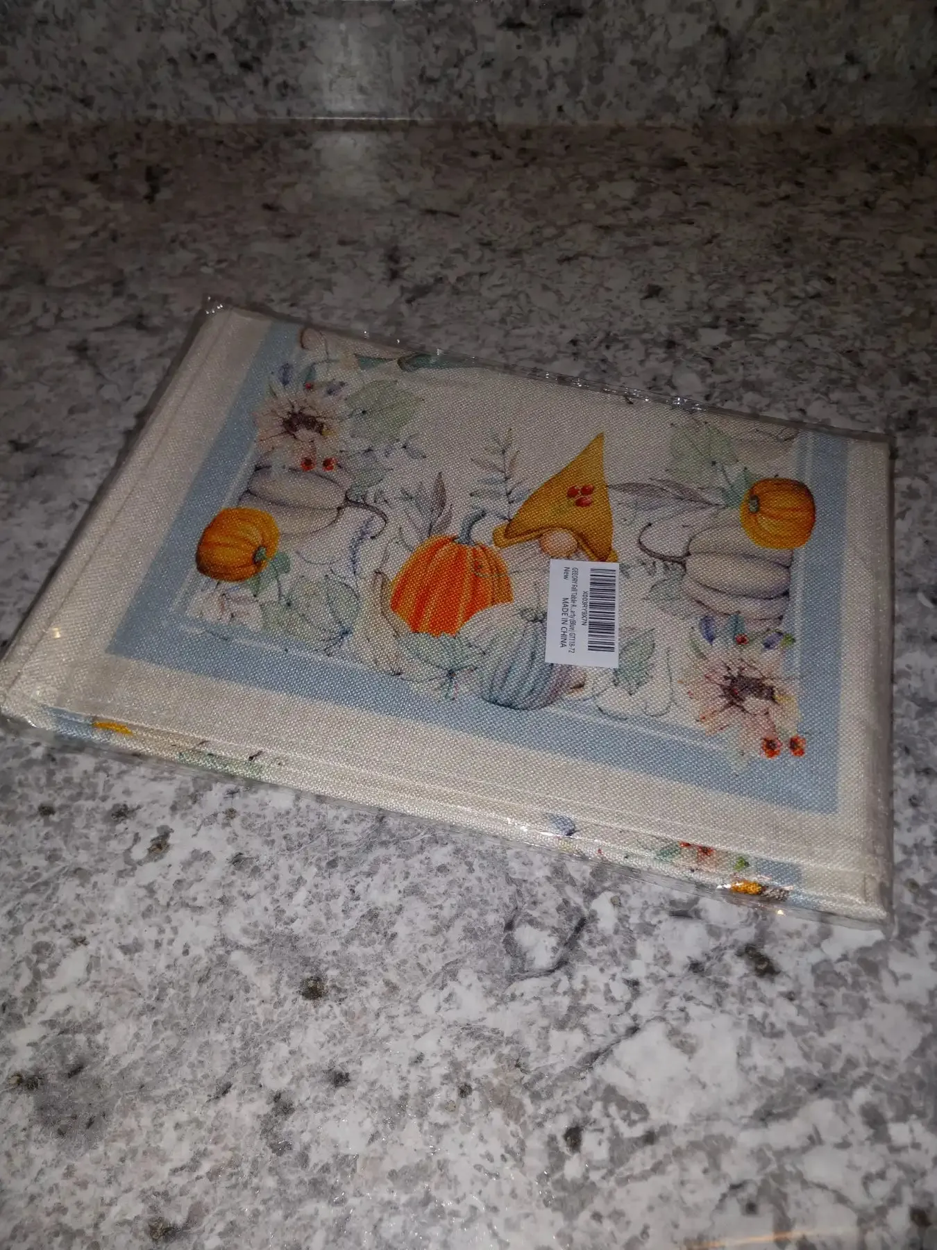 Gnome Fall Table Runner