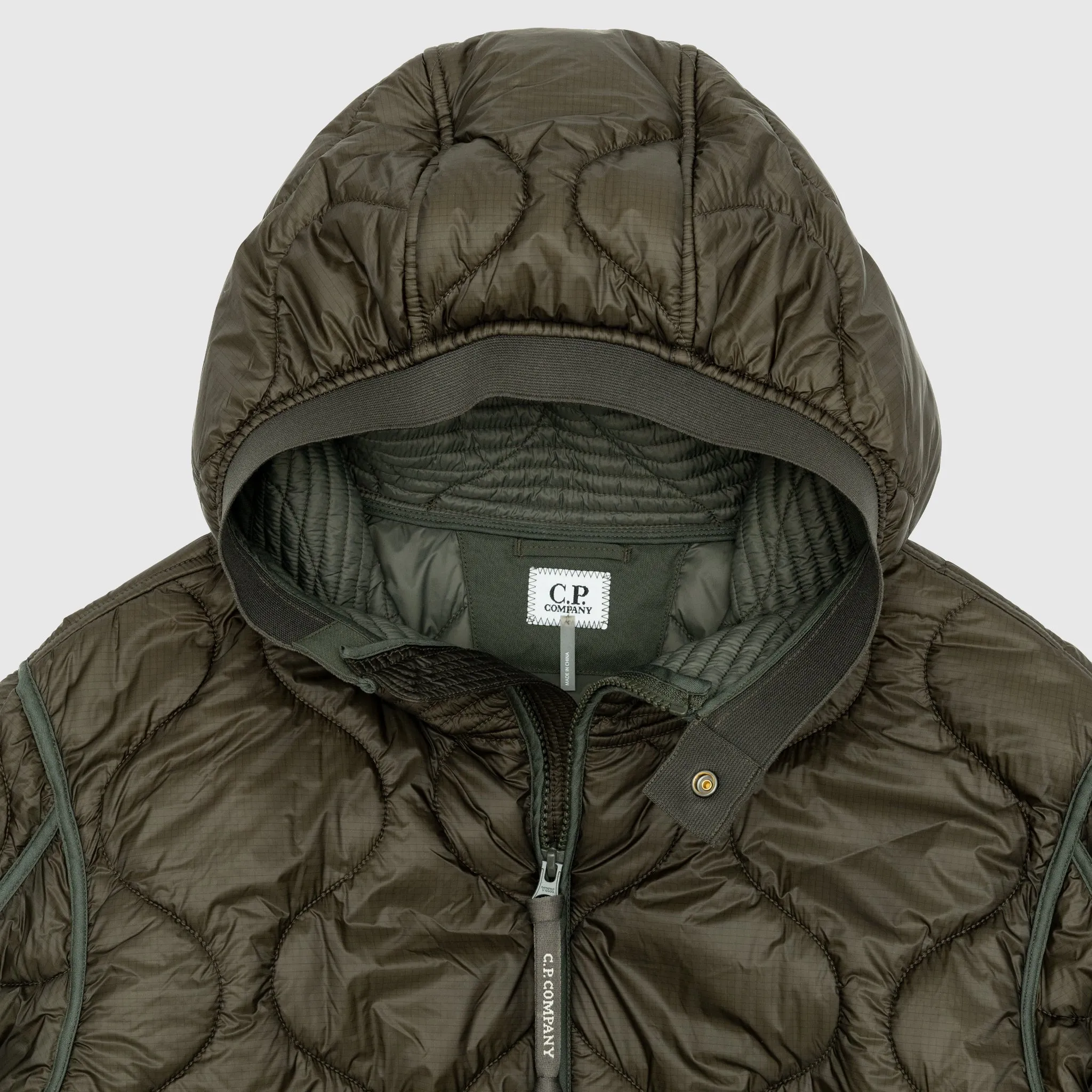 LINER PADDED HOODED JACKET