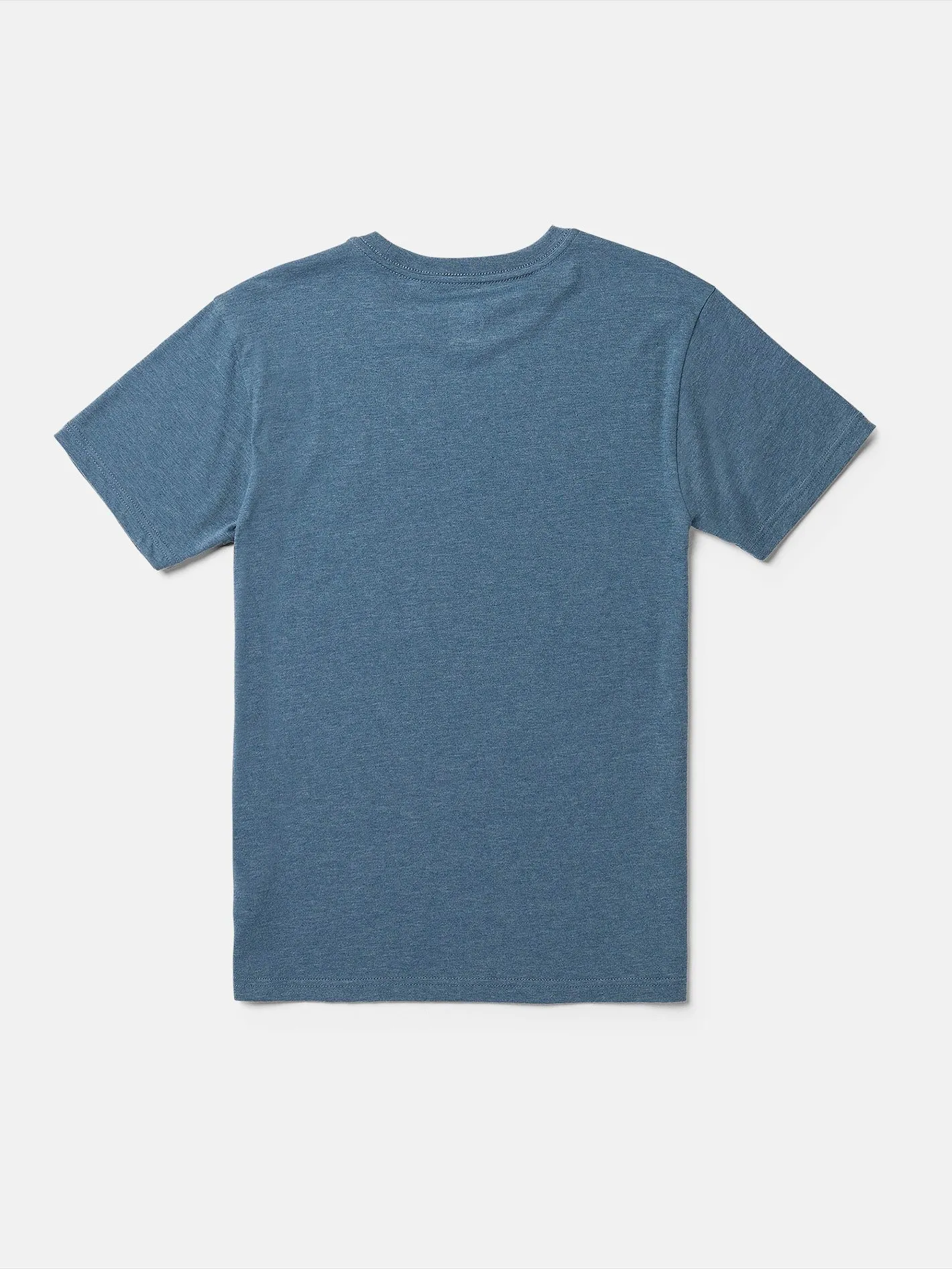 Little Boys Fill It Up Short Sleeve Tee - Stone Blue Heather