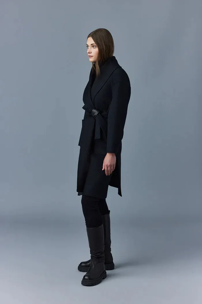 MACKAGE THALIA - Double-Face Wool Robe Coat