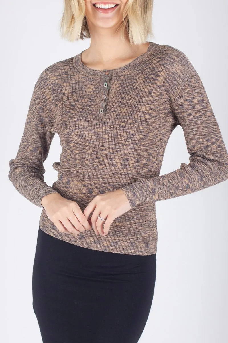 MOLLY TOP (BROWN)