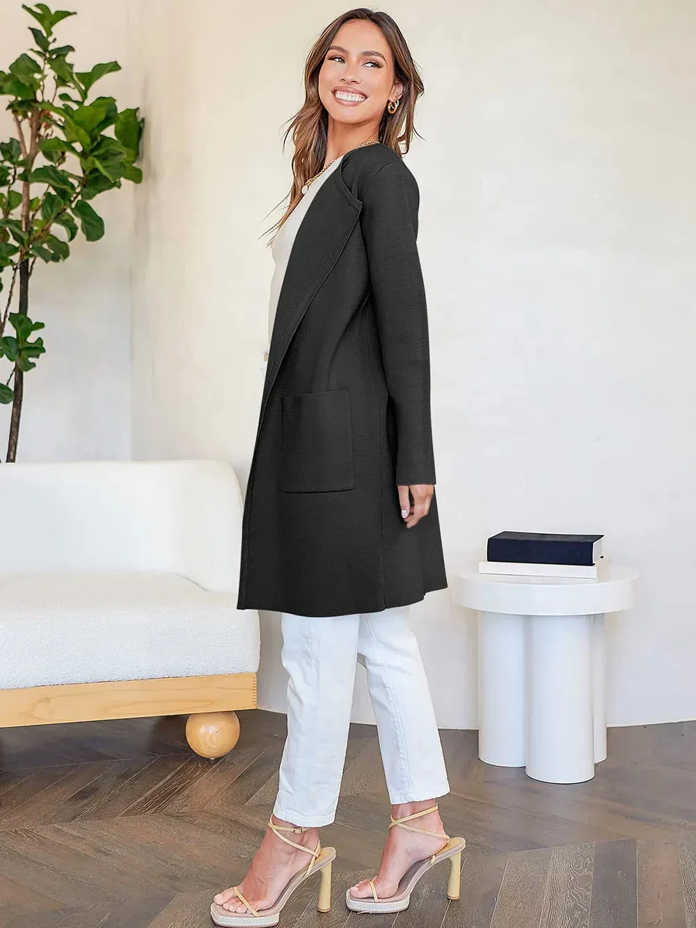 Samantha - Lapel Classy Coat