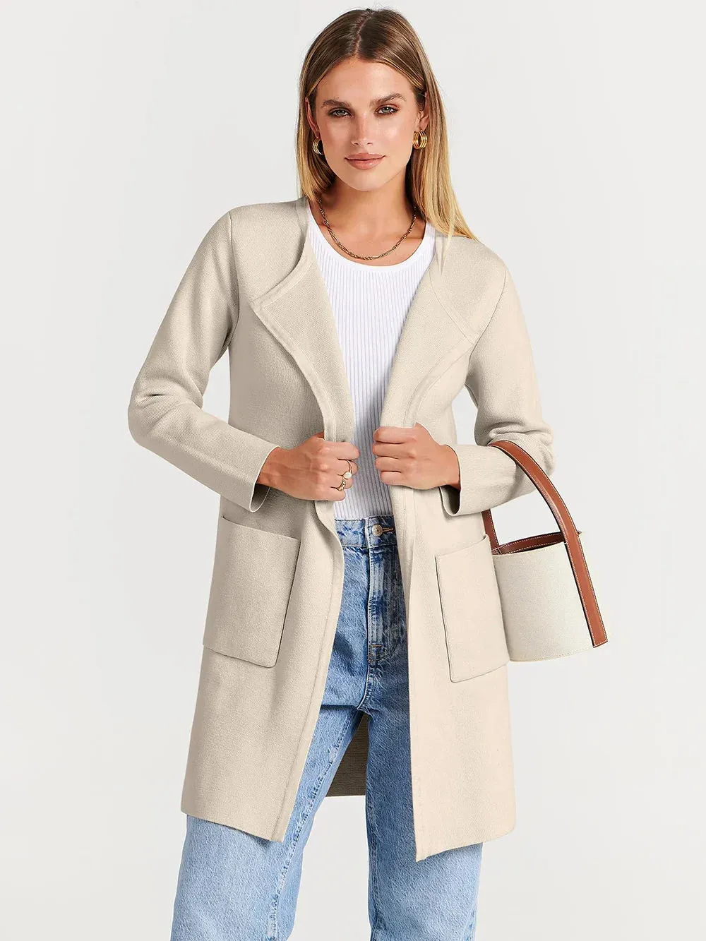 Samantha - Lapel Classy Coat