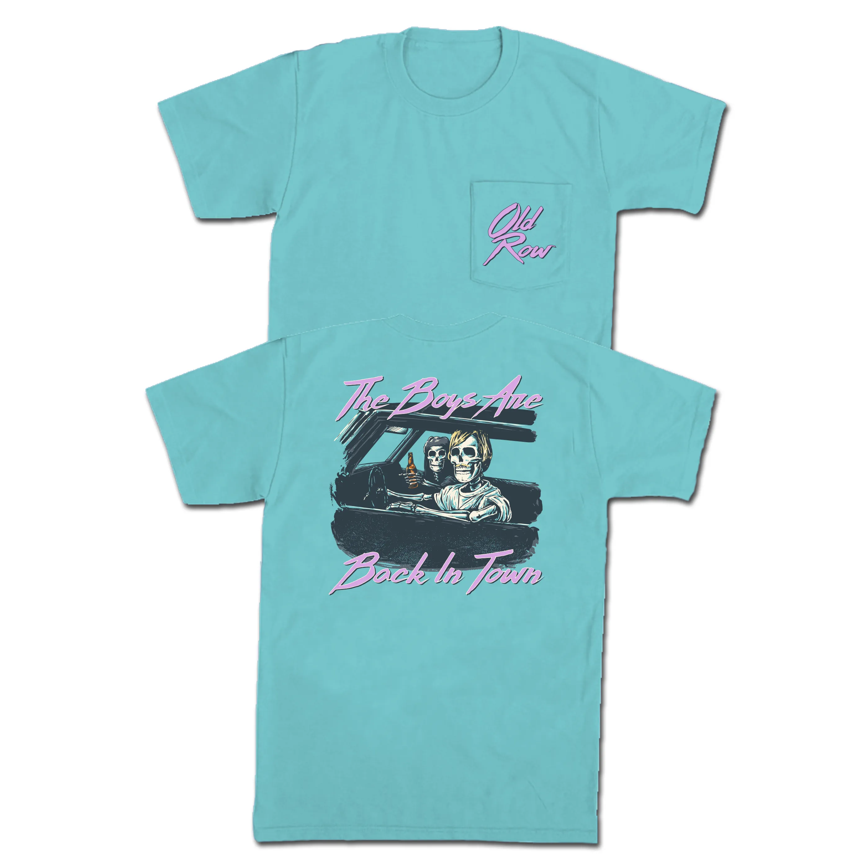 The Boys Are Back Car Pocket Tee